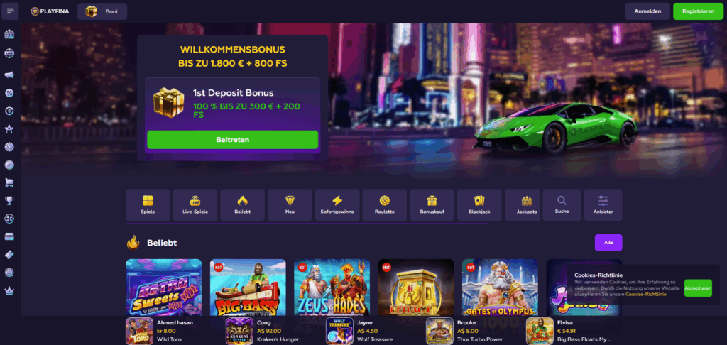 Playfina Casino