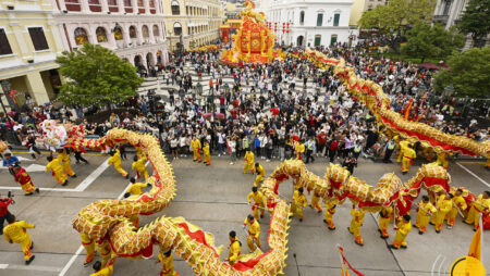 Macau empfängt 280.000 Besucher zum chinesischen Neujahr